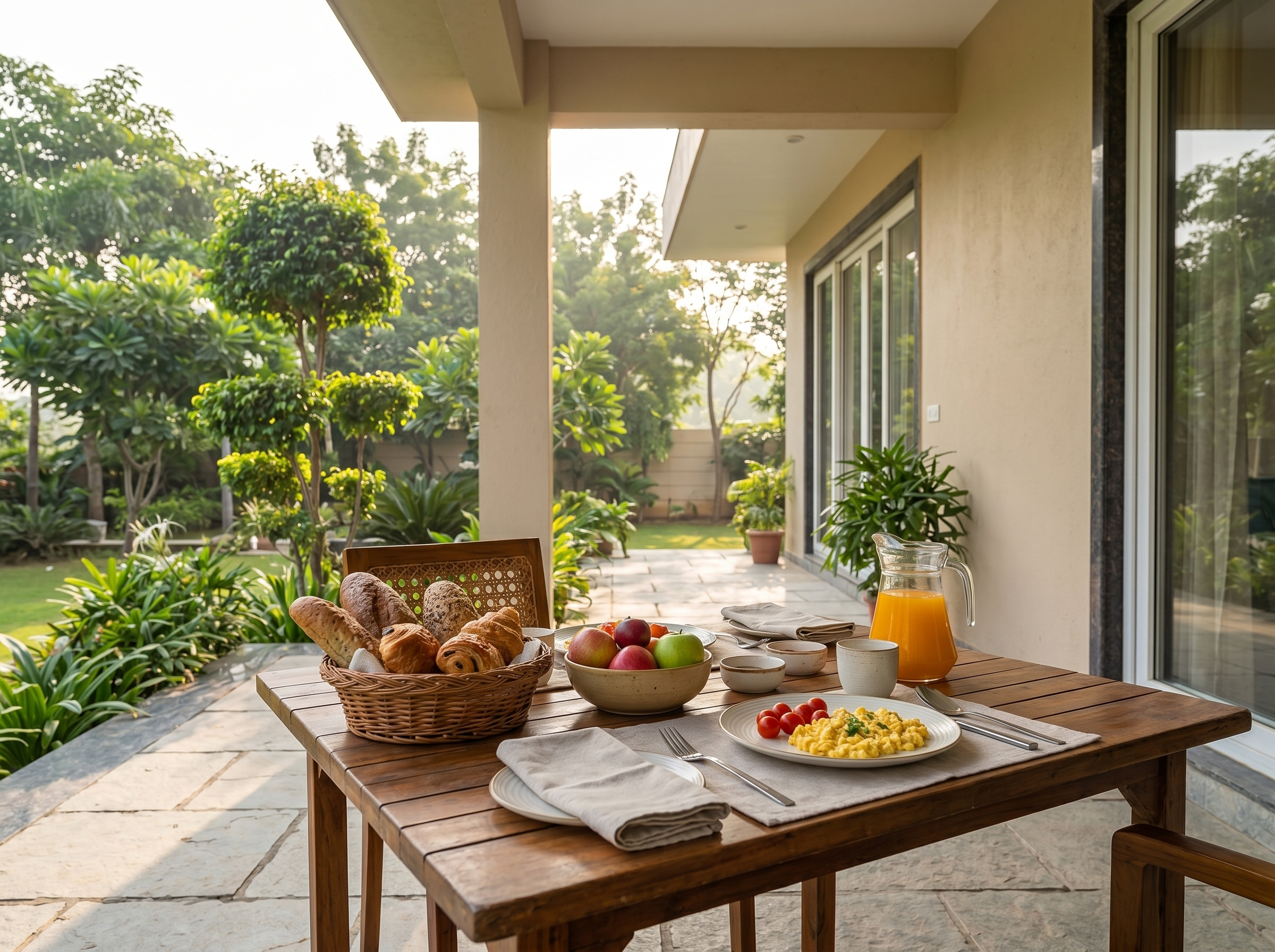 Al Fresco Breakfast