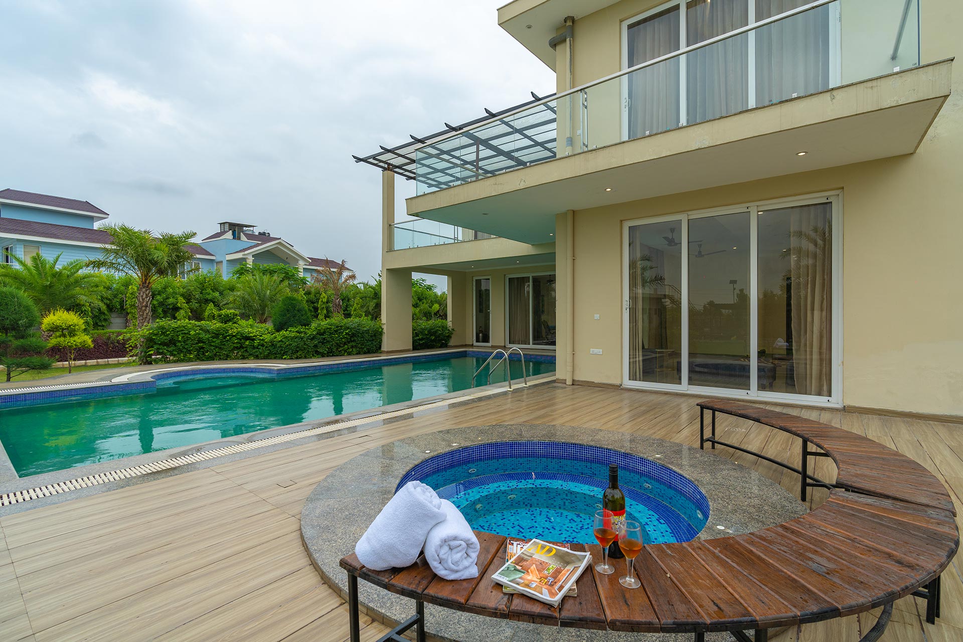 Private swimming pool