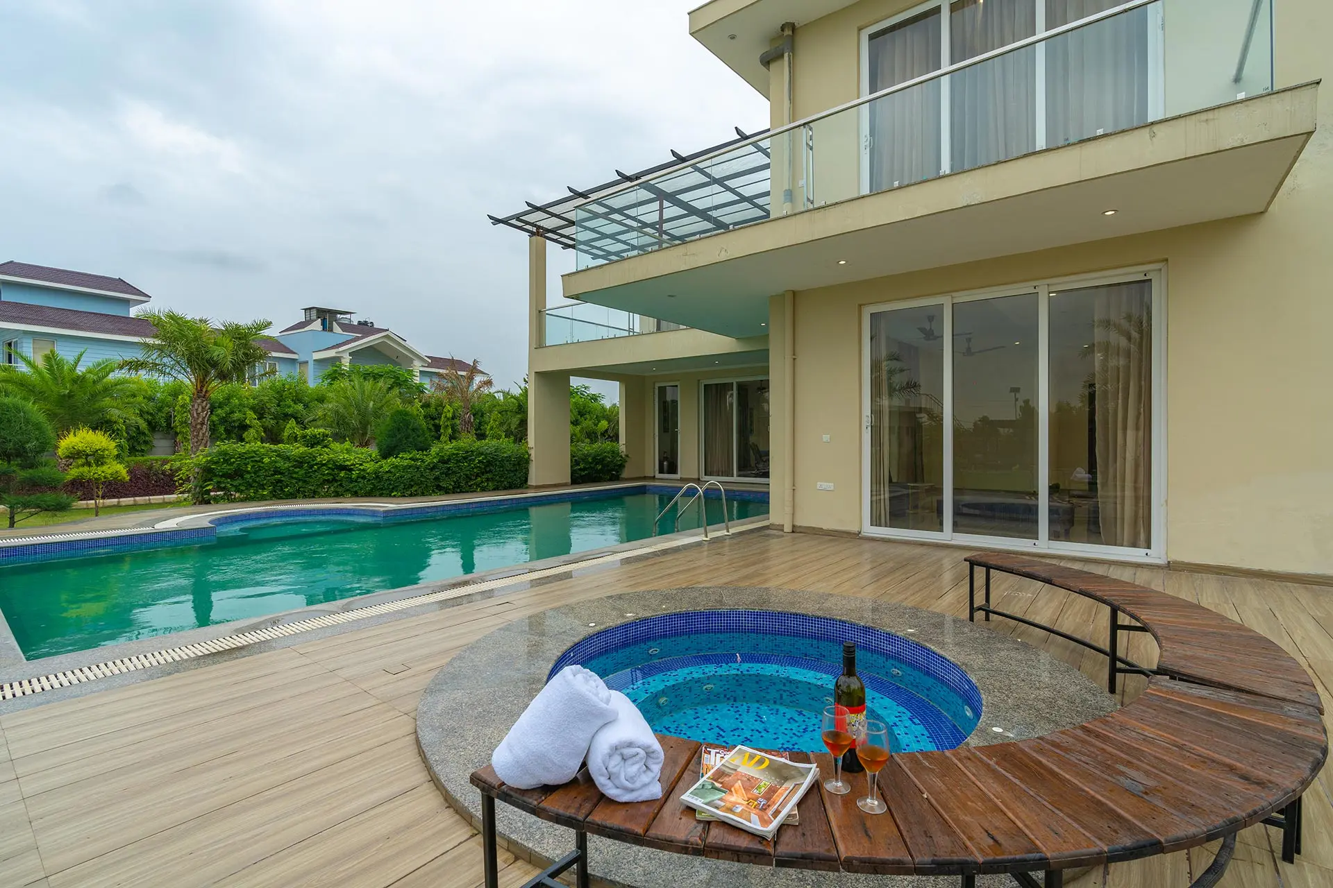 Private swimming pool