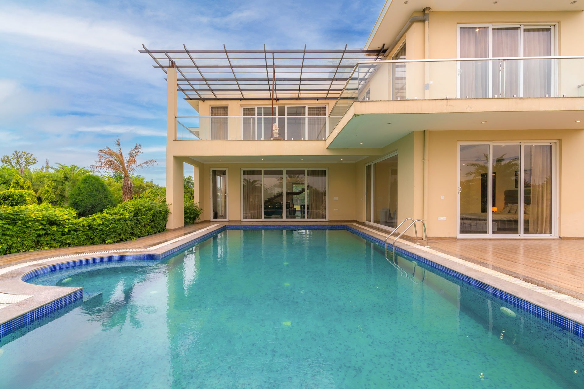 Pool area